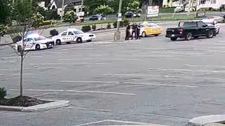 Surveillance video of alleged white-nationalist terrorist moments after London attack