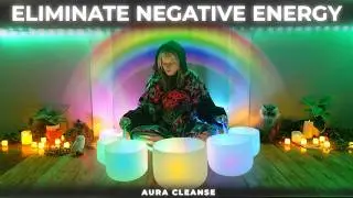 Spiritual Detox: Eliminate Negative Energy | Rainbow Light Code Activation | Reiki Energy Sound Bath