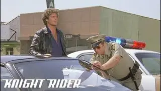 K.I.T.T. Pulled Over by Police | Knight Rider Germany