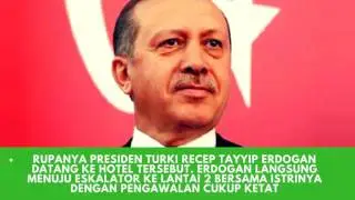BIKIN KAGET Diam Diam Erdogan Datang ke Hotel JOKOWI Menginap di Ankara