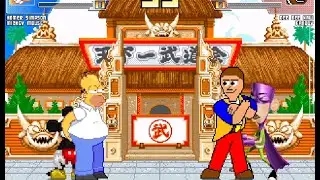MUGEN Request [525]: Homer Simpson & Mickey Mouse vs. Dee Bee Kaw & Fanboy