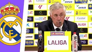 ANCELOTTI, tras el empate ante Las Palmas: 