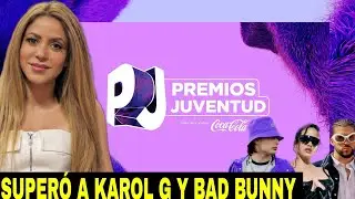 Shakira es la ARTISTA MAS NOMINADA en Premios Juventud 2023