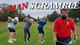 Two Man Scramble Course Vlog with Celebrity Guest Golfers!