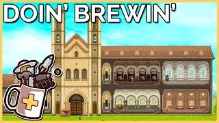 I Made Beverages in this Libation Brewing Simulator! | Ale Abbey