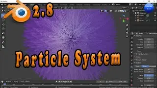 Blender 2.8 Beginner Tutorial 2020 | How to make Fur | Particle System