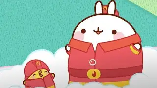 Molang 🌸 FIREFIGHTERS 🌸 SEASON 3 ⭐ Cartoon for kids Kedoo Toons TV