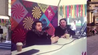Пётр Налич на радиостанции 