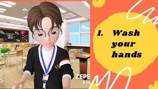 Covid-19 Safety Tips using Canva and Zepeto