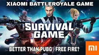 XIAOMI's New Battleroyale Game For 1GB Ram Devices Gameplay And Installation |  Better Than PUBG?
