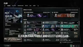 How to leave a clan in PUBG PC