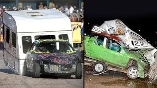 The Crazy World Of Caravan Banger Racing