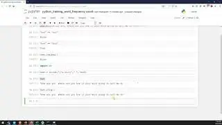 Word Frequency Count in Python