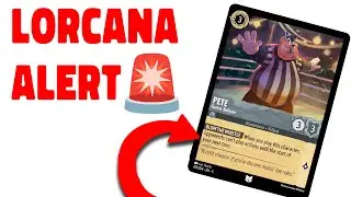 LORCANA ALERT 🚨 PETE IS A TRIGGERED ABILITY? News from the Lorcana Community