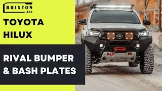 Toyota Hilux 2021 Rival Bumper & Bash Plates