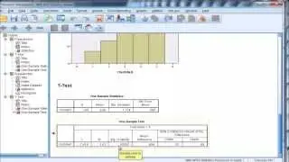 One-sample t-test - SPSS (Part2)