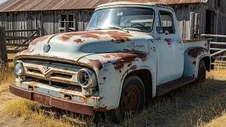 Abandoned $60K 1956 Ford F-100 - FULL RESTORATION | Classic Pickup Saved From Rust