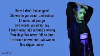 Billie Eilish - wish you were gay (Lyrics)🍬