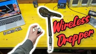 building a wireless dropper post | better than SRAM reverb AXS?