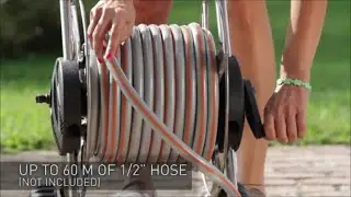 Claber Metal Compact Hose Reel Product Guide