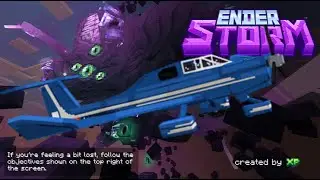 Escaping The Ender Storm With a Plane