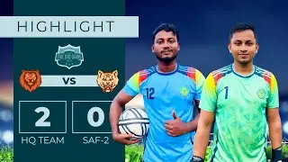 HQ TEAM 2 - 0 SAF-2 | Key Moments | Chittagong Metropolitan Police Football Match | 29th June 2024