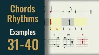 Chords and Rhythms Ex. 31-40