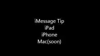 iMessage - How To Sync All Your Message