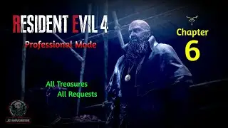 Resident Evil 4 Remake | Professional | Chapter 6 : Chainsaw Sisters & Mendez Boss Fight | 60FPS
