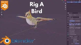Rig A Bird in blender | Hindi/Urdu | Blender Tips