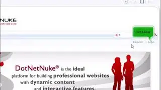 11) How to login to DotNetNuke