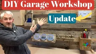 DIY Garage Workshop Update... I Might Mention Poo