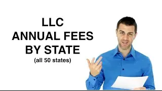 LLC Annual Fees by State