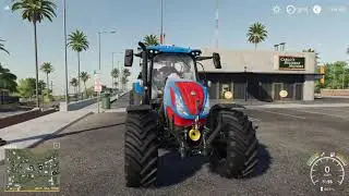 New Holland T6 v1.0.0.0 для Farming Simulator 2019