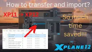 How to Transfer Joystick Config Profiles XP11 to 12 (Between XP Installs)