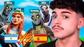 Argentina Vs España en Fortnite
