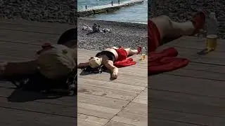 Кто сказал что в Сочи не очень!☀️ Мандариновая Алея!Купаются и Загорают!🔥 