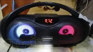 Telefunken TF-PS1260B бумбокс Ремонт радиоаппаратуры