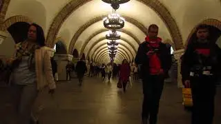 Футаж люди в Метро