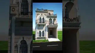 3 Marla Spanish House Front Elevation #grand_skills