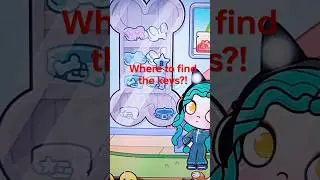 where to find the keys in avatar world? 😭