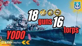 The Unstoppable YODO: Dominate the Battles with Cruiser YODO World of Warships #gaming