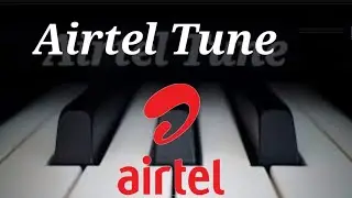 Airtel tune on piano | easy with notation | by Aditya namdeo
