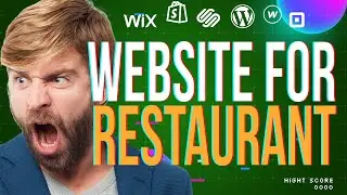 HOW TO MAKE a Restaurant WEBSITE Tutorial? / WIX Business Landing Page Builder
