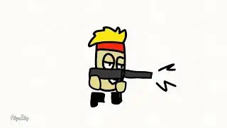 пародия на mac-10 standoff 2 ( анимация chicken gun )