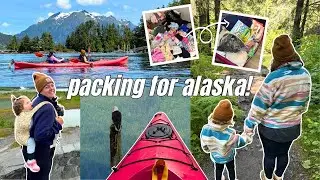 pack & prep with me for ALASKA!