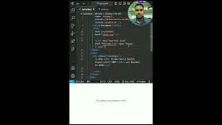 HTML course part 7 || How to add favicon on website?  #html #htmlcourse #shorts #youtubeshorts