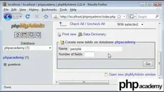 MySQL PHP Tutorial - Part 1 [English]