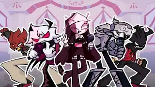 Angelius But Many Characters Sing (FNF But Everyone Sings It)
