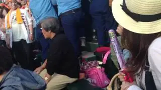 20120506甲子園レフト外野席で乱闘